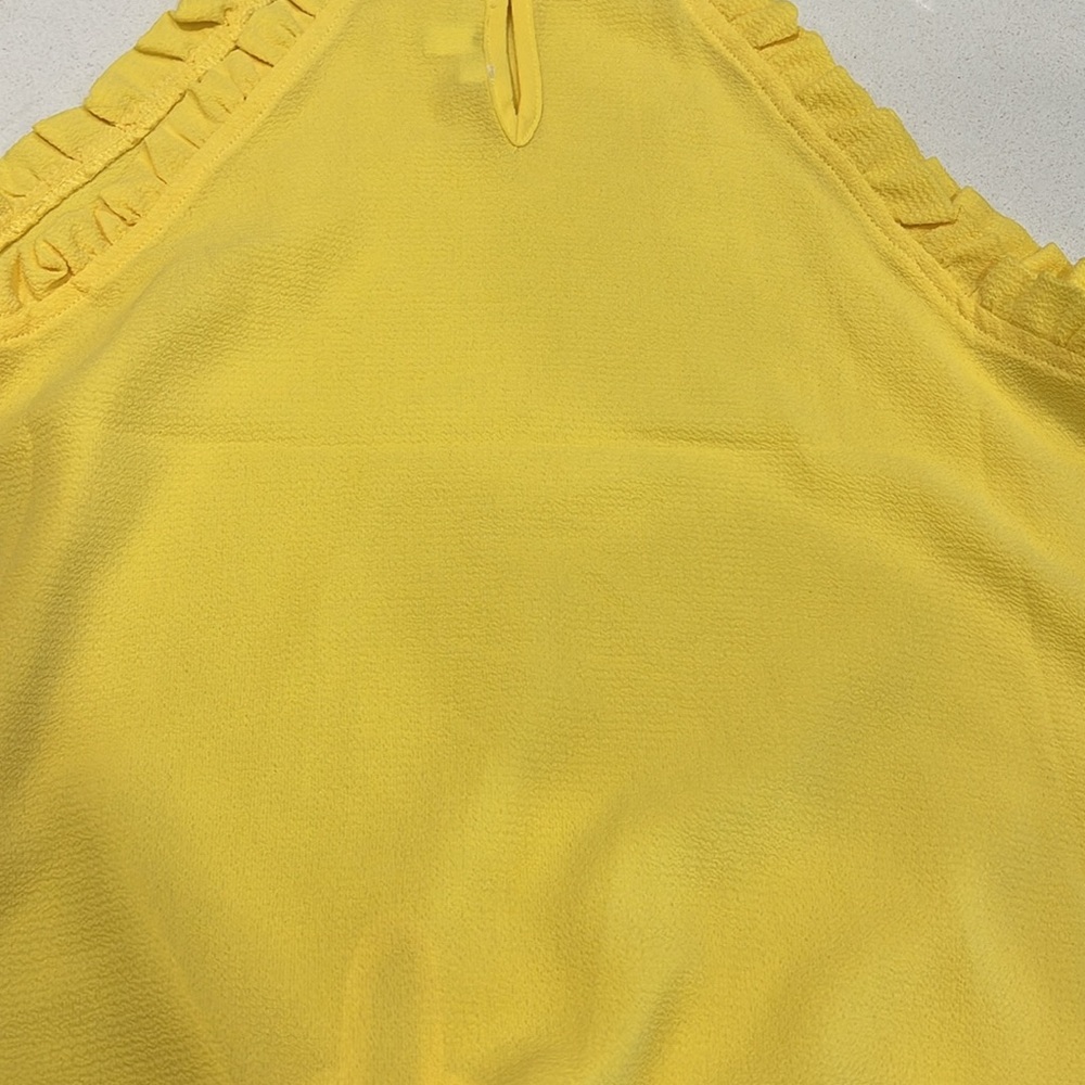 Yellow blouse size L - Picture 9 of 9